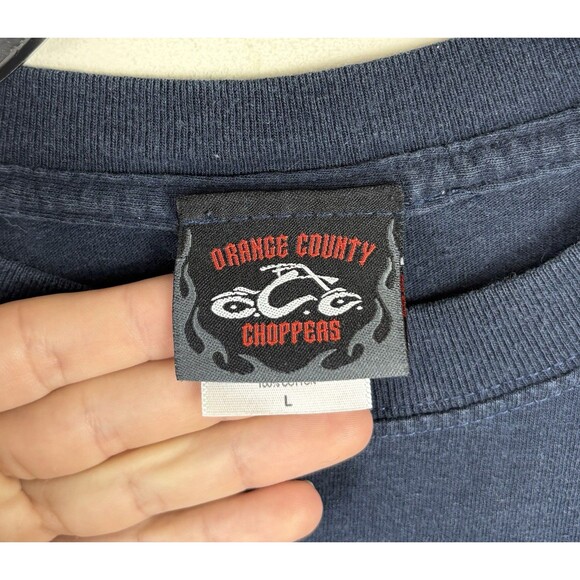 Vintage Y2K Orange County Choppers Graphic T-Shirt / 2003 / Size Large - Picture 6 of 7